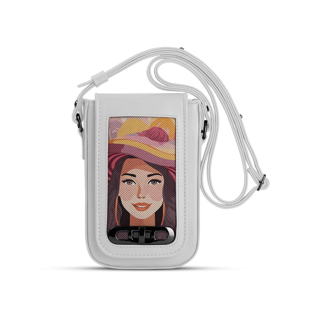 White Tagged Crossbag Marquise - CANVAEGYPT