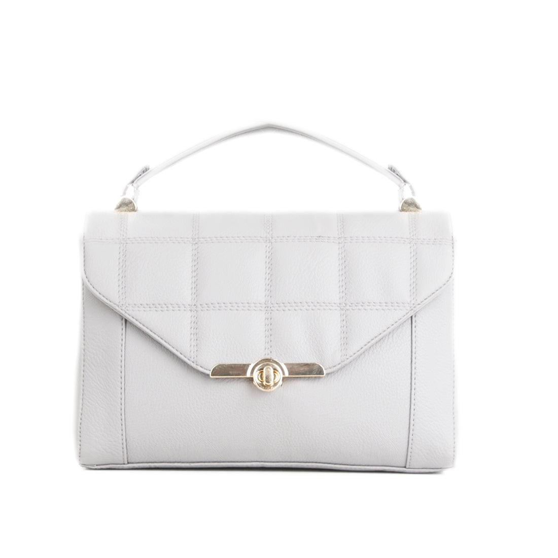 White Fleming Soft Handbag - CANVAEGYPT