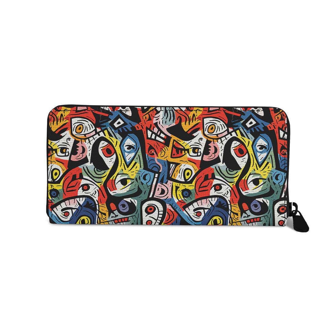 Women's Wallet Cubist Carnival - CANVAEGYPT
