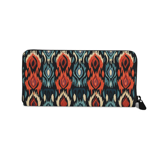 Women's Wallet Ikat Ocean Vortex - CANVAEGYPT