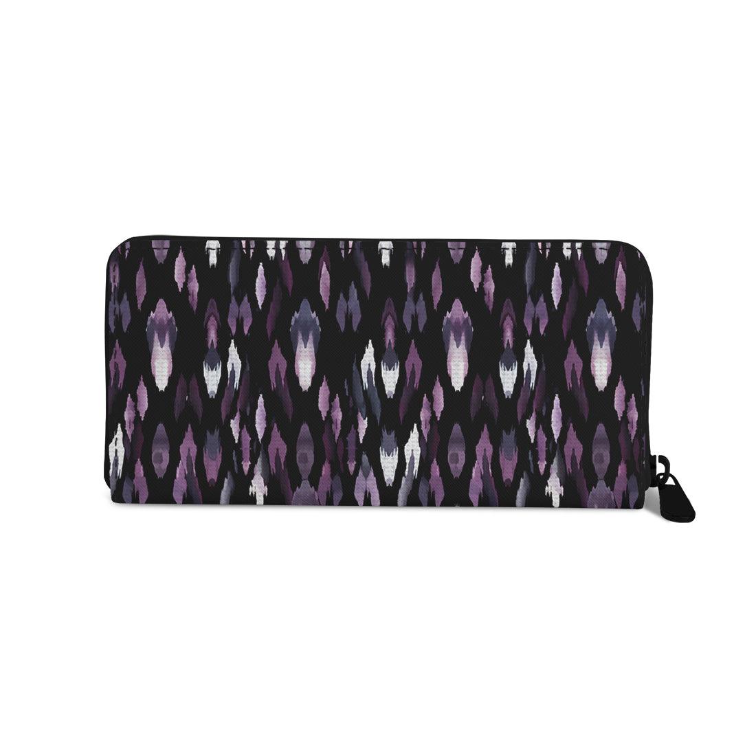 Women's Wallet Lavender Leopard Print - CANVAEGYPT