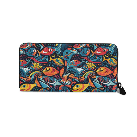 Women's Wallet Marine Mural - CANVAEGYPT