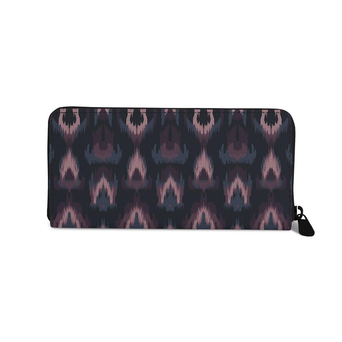 Women's Wallet Midnight Ikat Echoes - CANVAEGYPT