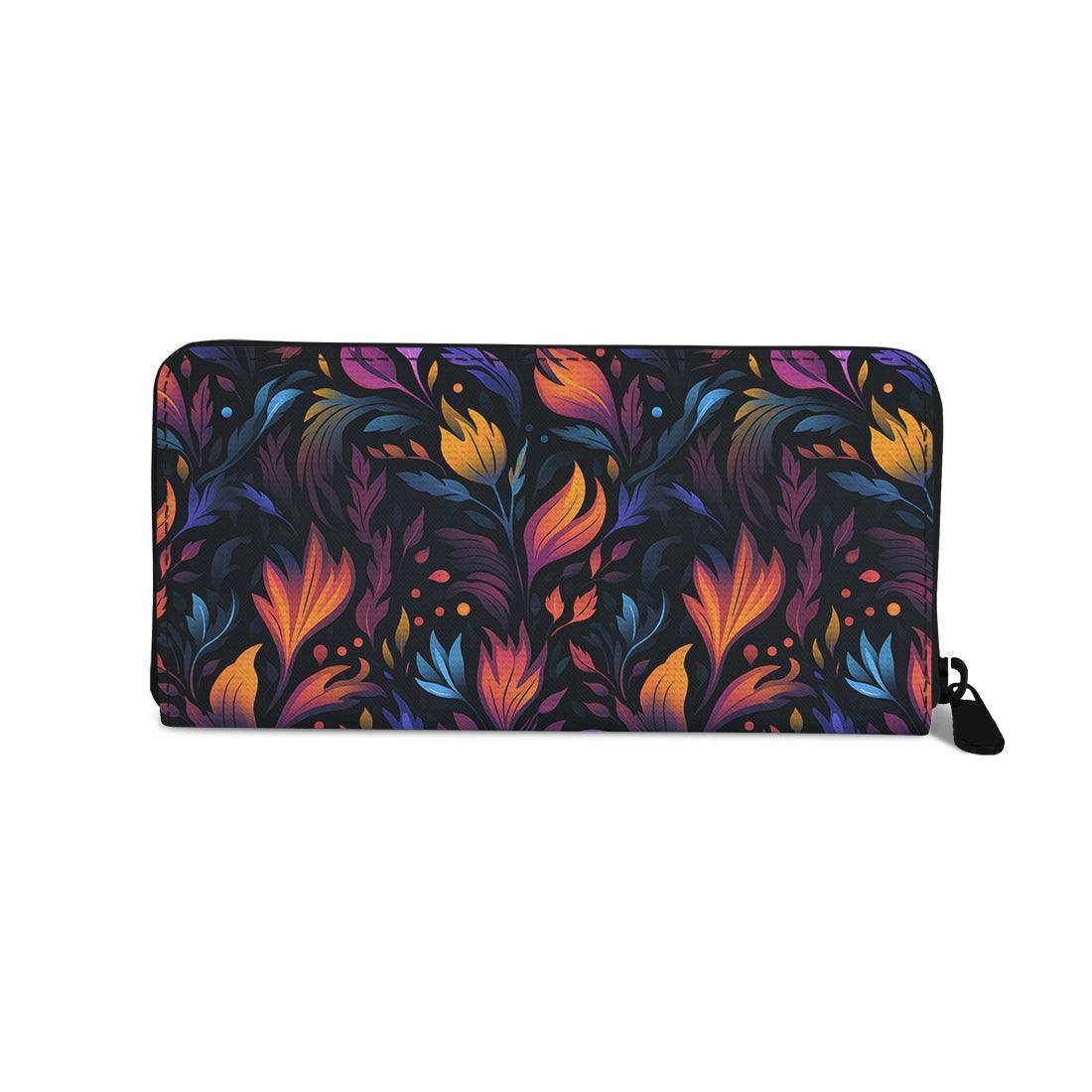 Women's Wallet Nocturnal Blooms - CANVAEGYPT