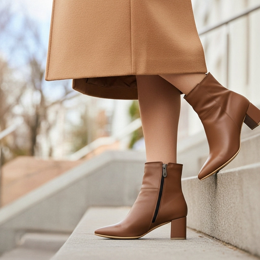 Havana Bold Stride Ankle Boots