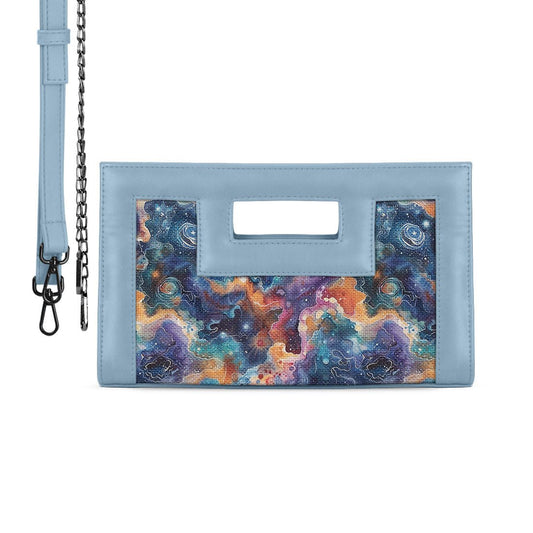 Blue City Sleek Clutch Galaxy Shapes - CANVAEGYPT
