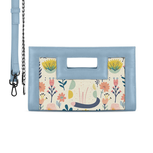 Blue City Sleek Clutch Spring Floral - CANVAEGYPT