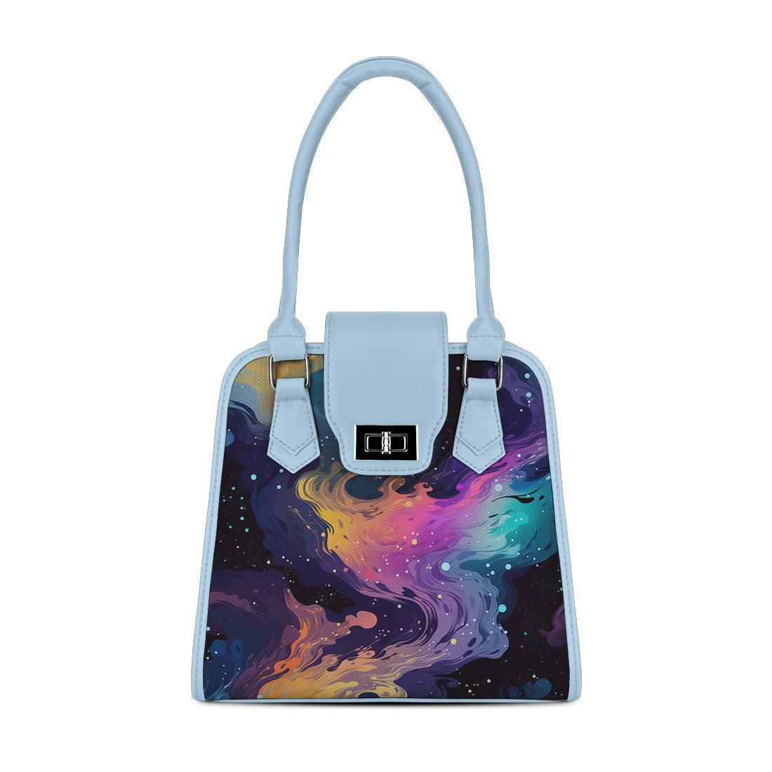 Blue Metropolitan Charm Bag Galactic Garden - CANVAEGYPT