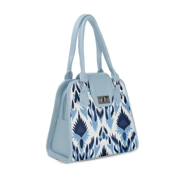 Blue Metropolitan Charm Bag Oceanic Petals