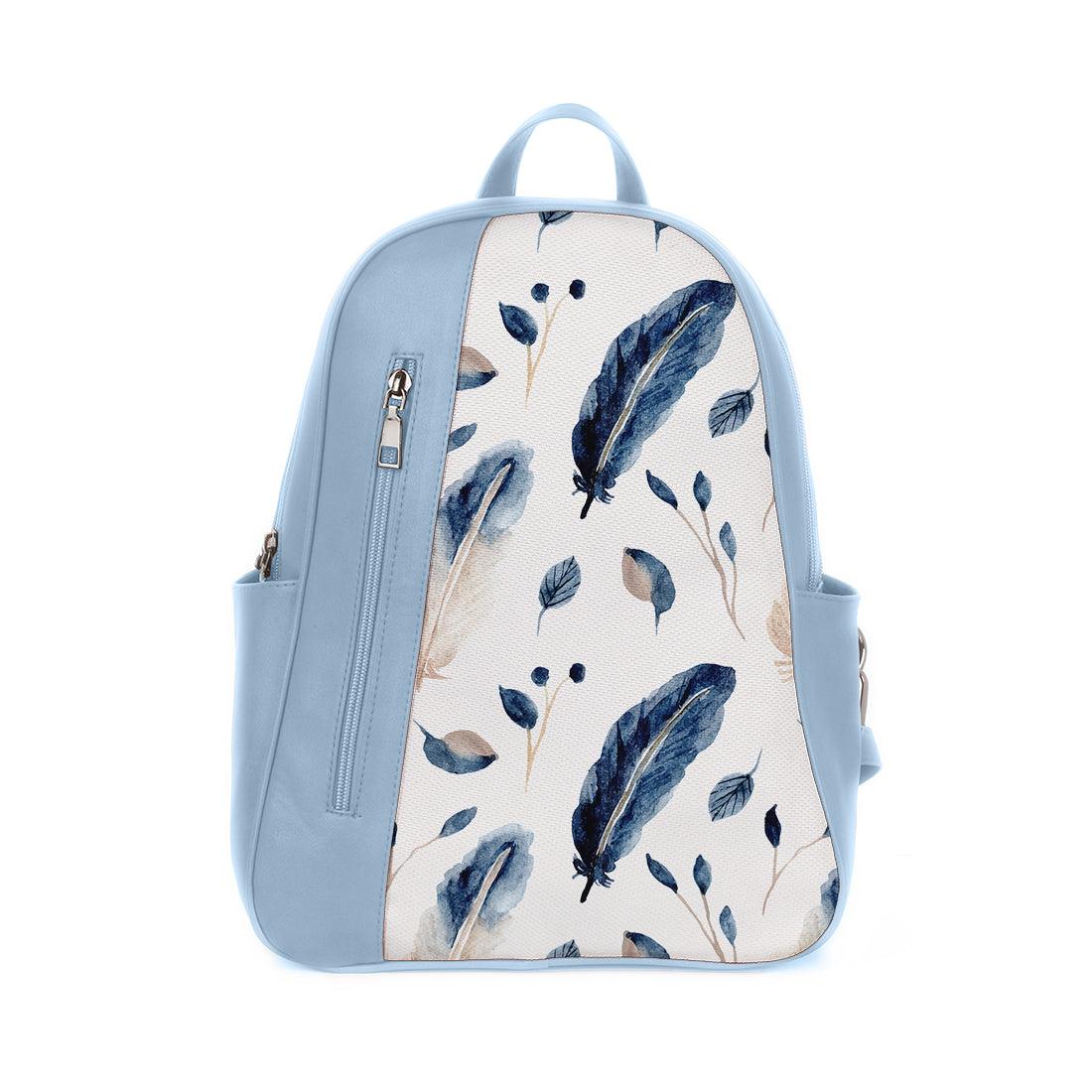 Blue Mixed Backpack Feathers - CANVAEGYPT