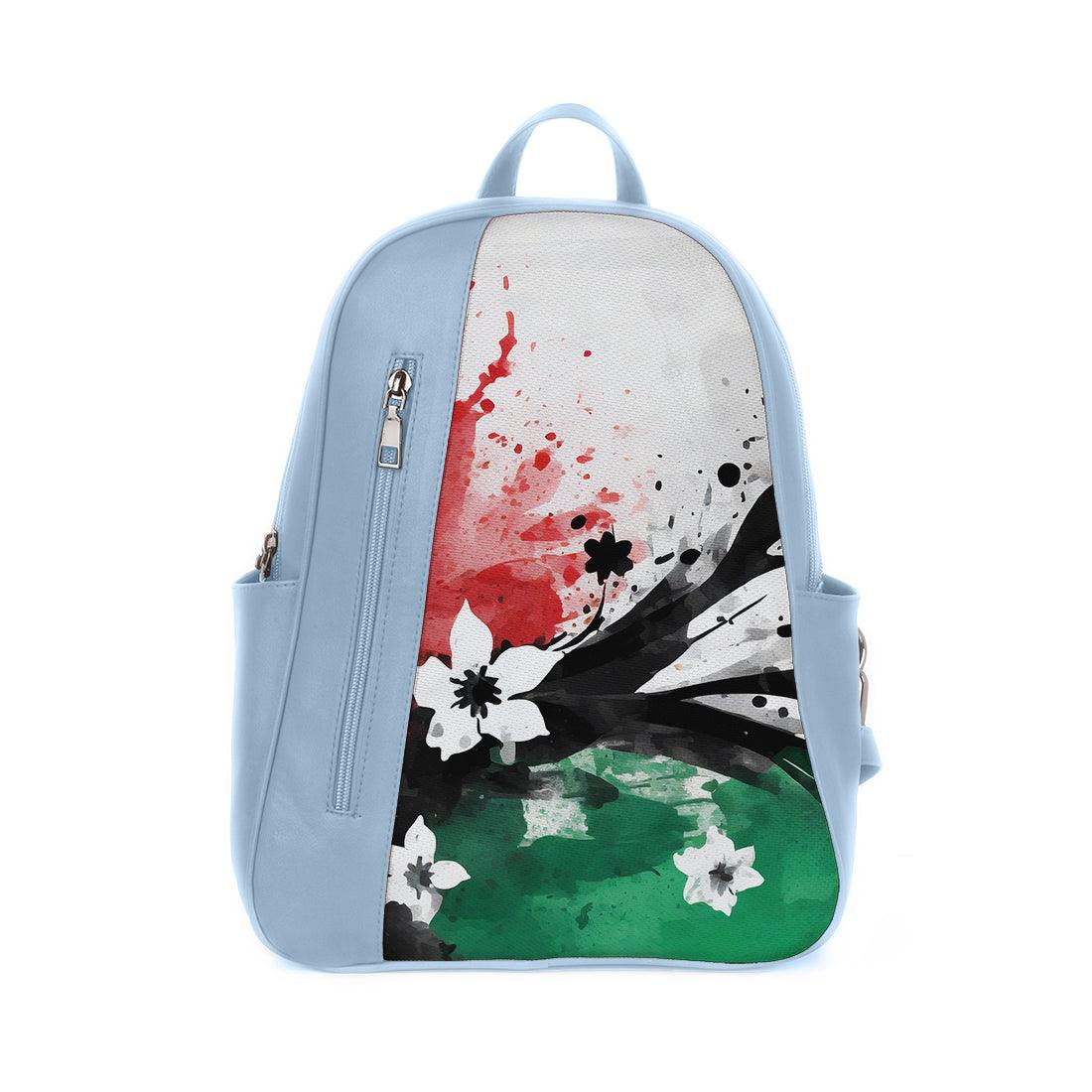 Blue Mixed Backpack Palestine sail - CANVAEGYPT