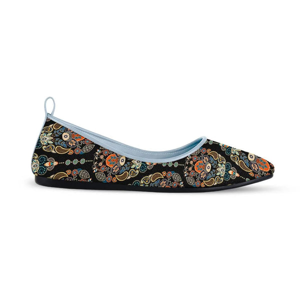 Blue Round Toe Shoe Agy