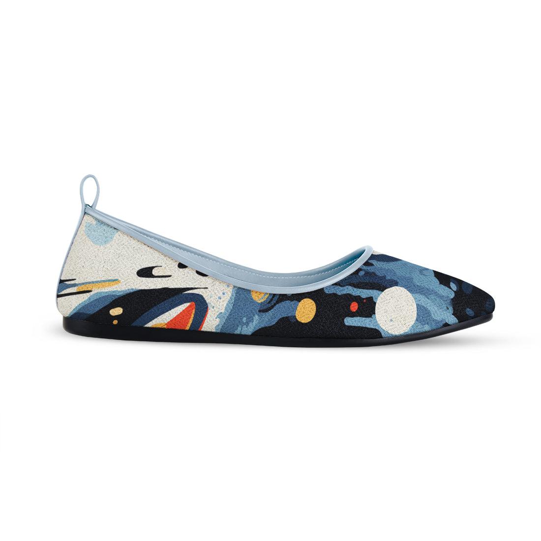 Blue Round Toe Shoe Artistry - CANVAEGYPT