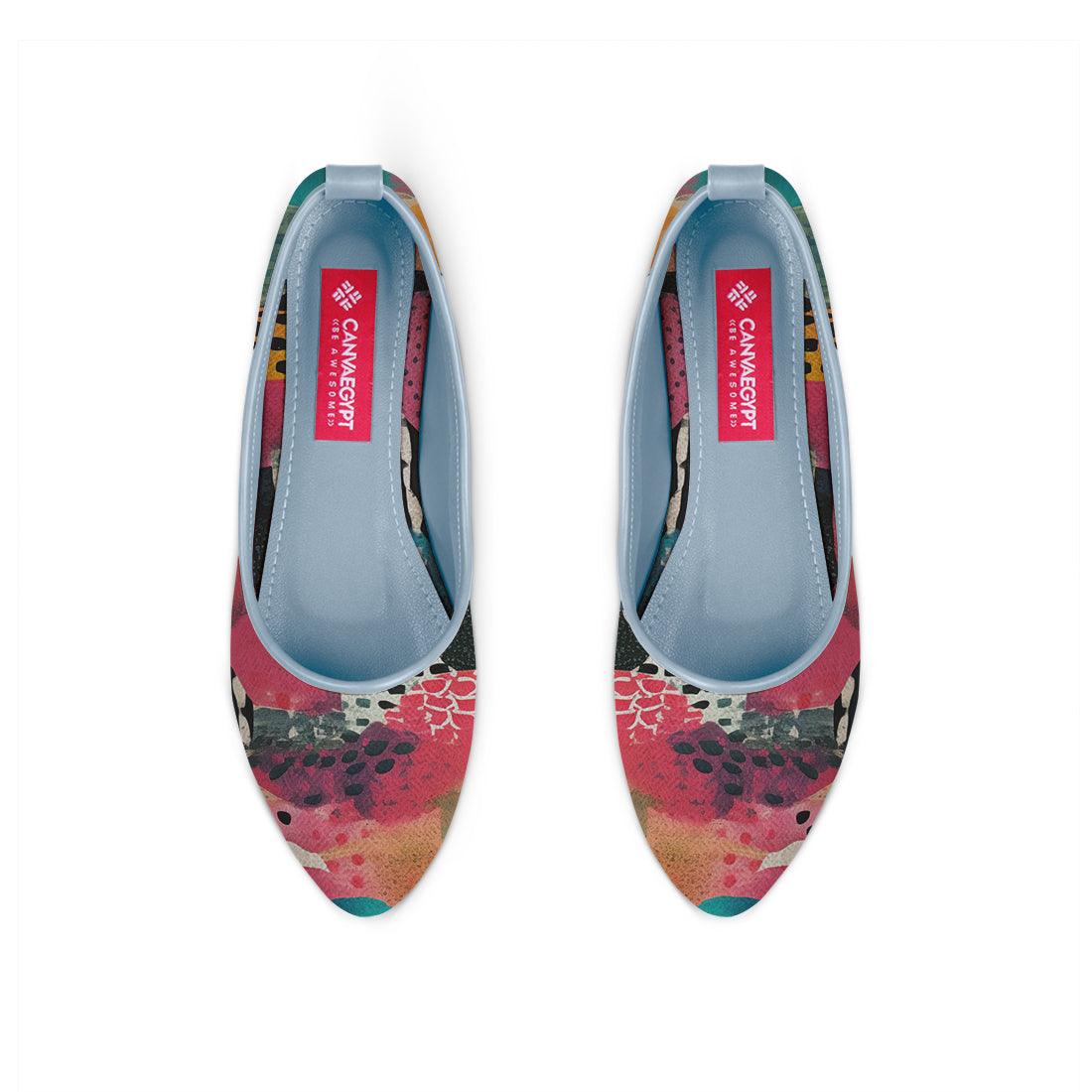 Blue Round Toe Shoe Brush - CANVAEGYPT