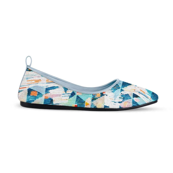 Blue Round Toe Shoe Happy blue