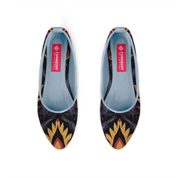 Blue Round Toe Shoe Infernal - CANVAEGYPT