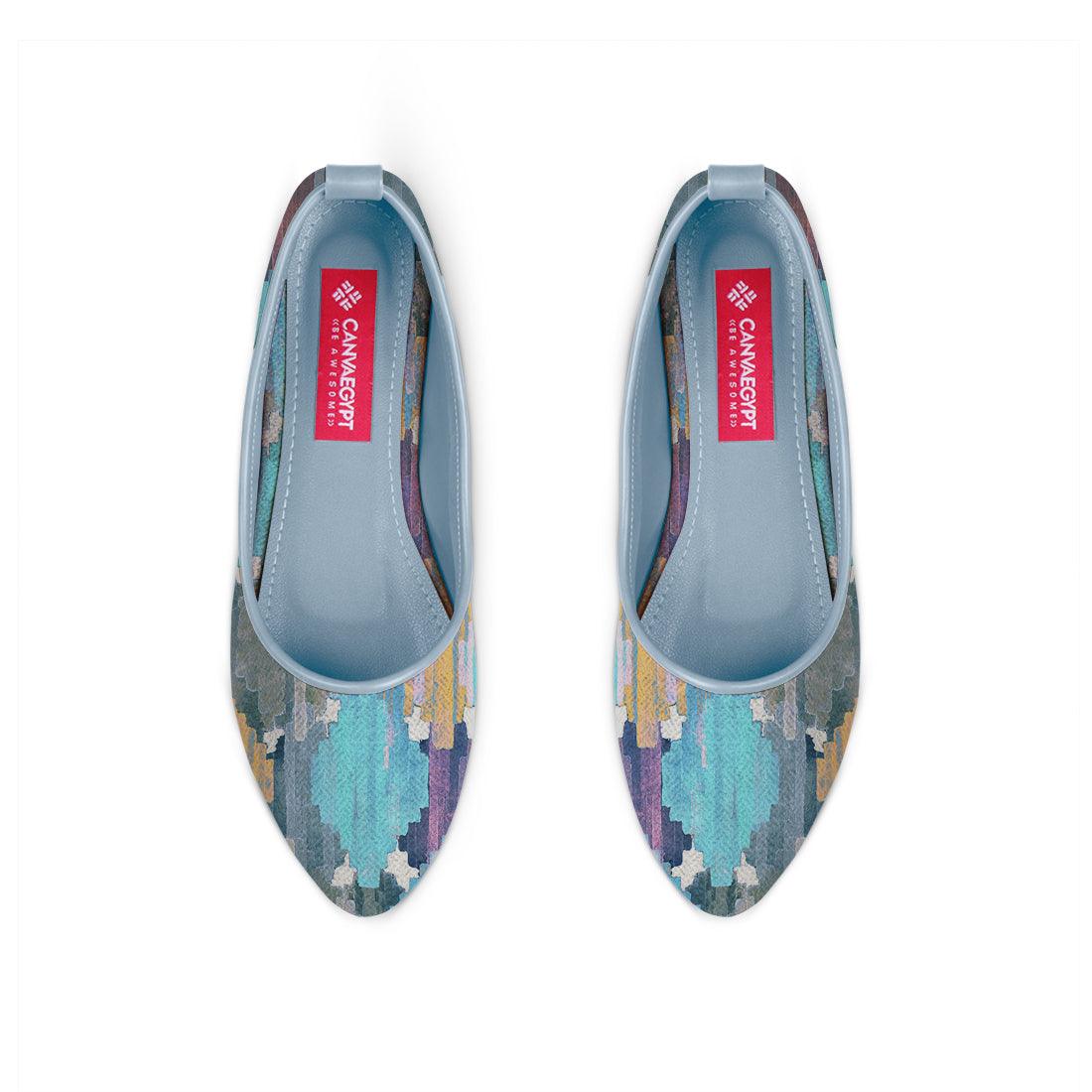 Blue Round Toe Shoe Iris - CANVAEGYPT