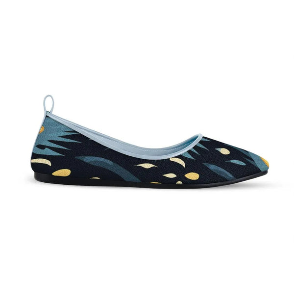 Blue Round Toe Shoe Light