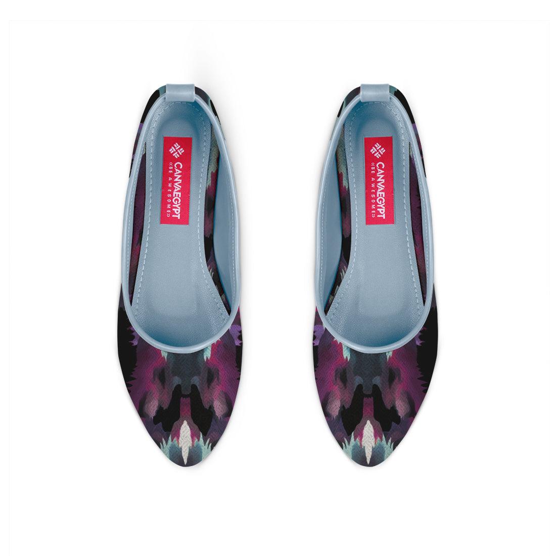 Blue Round Toe Shoe Orbs - CANVAEGYPT