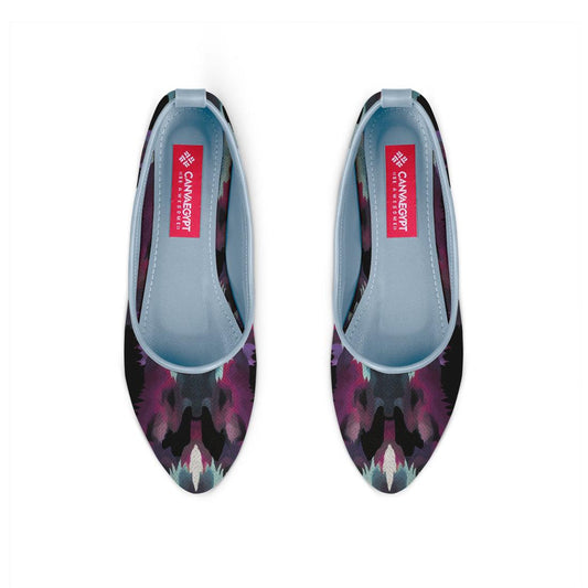 Blue Round Toe Shoe Orbs - CANVAEGYPT