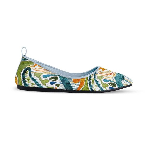 Blue Round Toe Shoe Sugarsnap