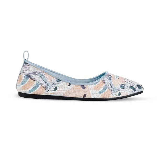 Blue Round Toe Shoe Tranquilla