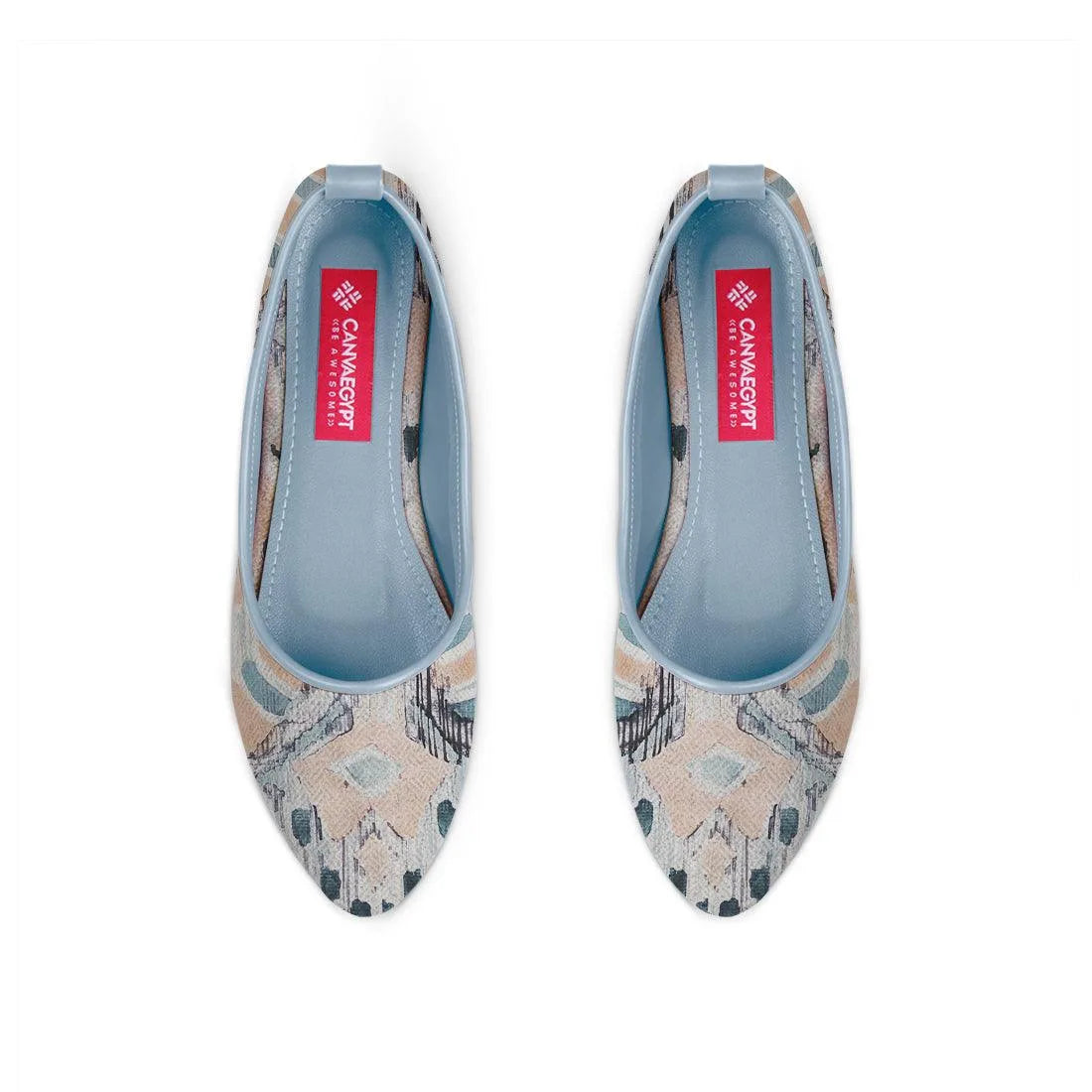 Blue Round Toe Shoe Tranquilla