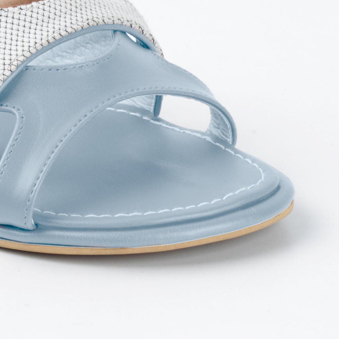 Blue Split Slipper Lines Colors - CANVAEGYPT