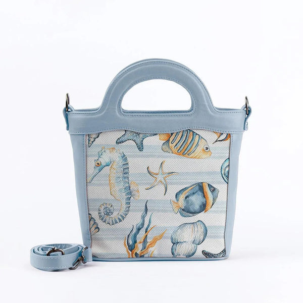 Blue Top Handle Handbag Underwater - CANVAEGYPT