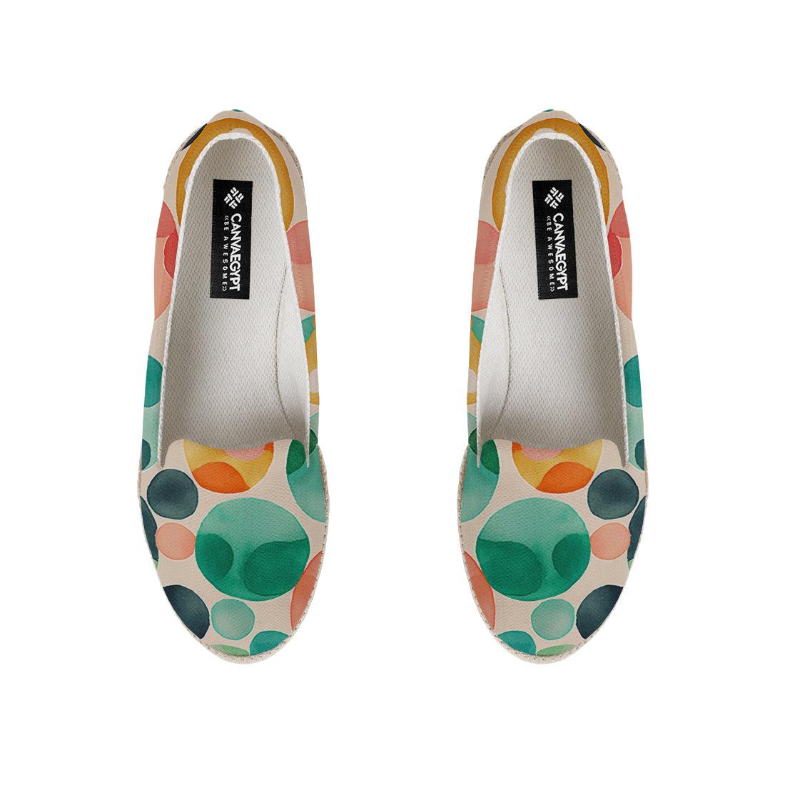 Bright Circles Nook Espadrille - CANVAEGYPT