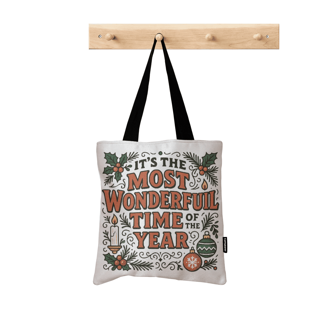 Tote Bag - Its The Most Wonderful Time Of The Year