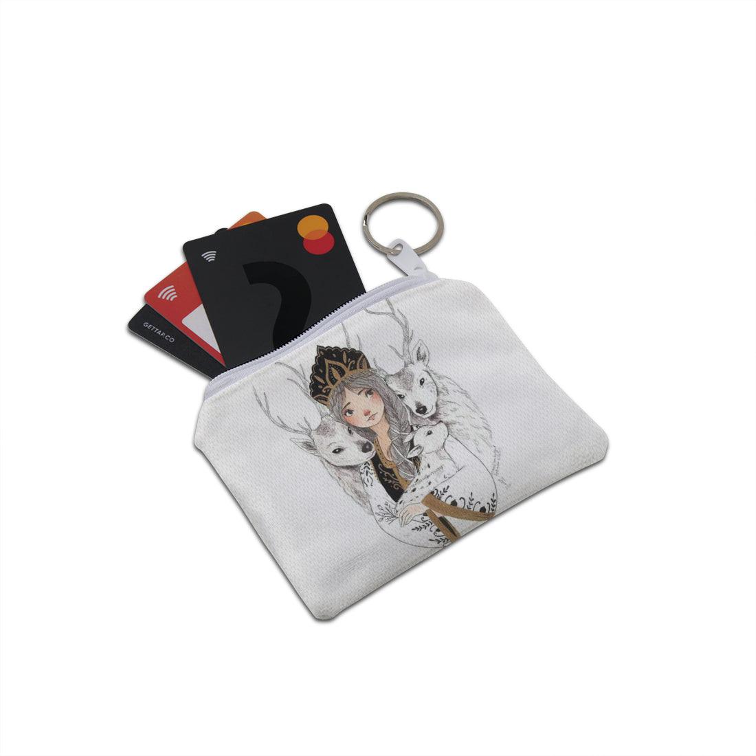 Cards Pocket Lady & Deers - CANVAEGYPT