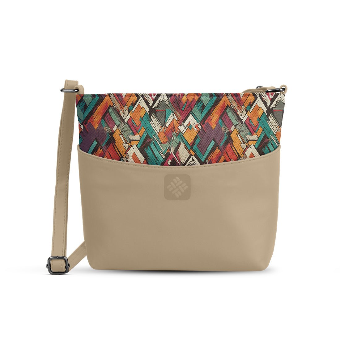 Chic Essentials Crossbody Abstract Cityscape - CANVAEGYPT
