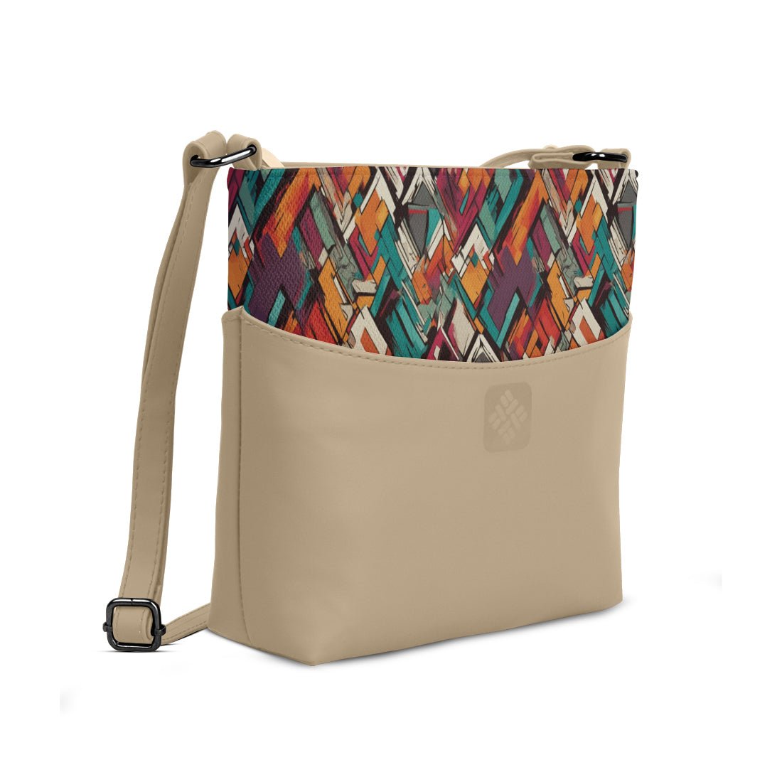 Chic Essentials Crossbody Abstract Cityscape - CANVAEGYPT