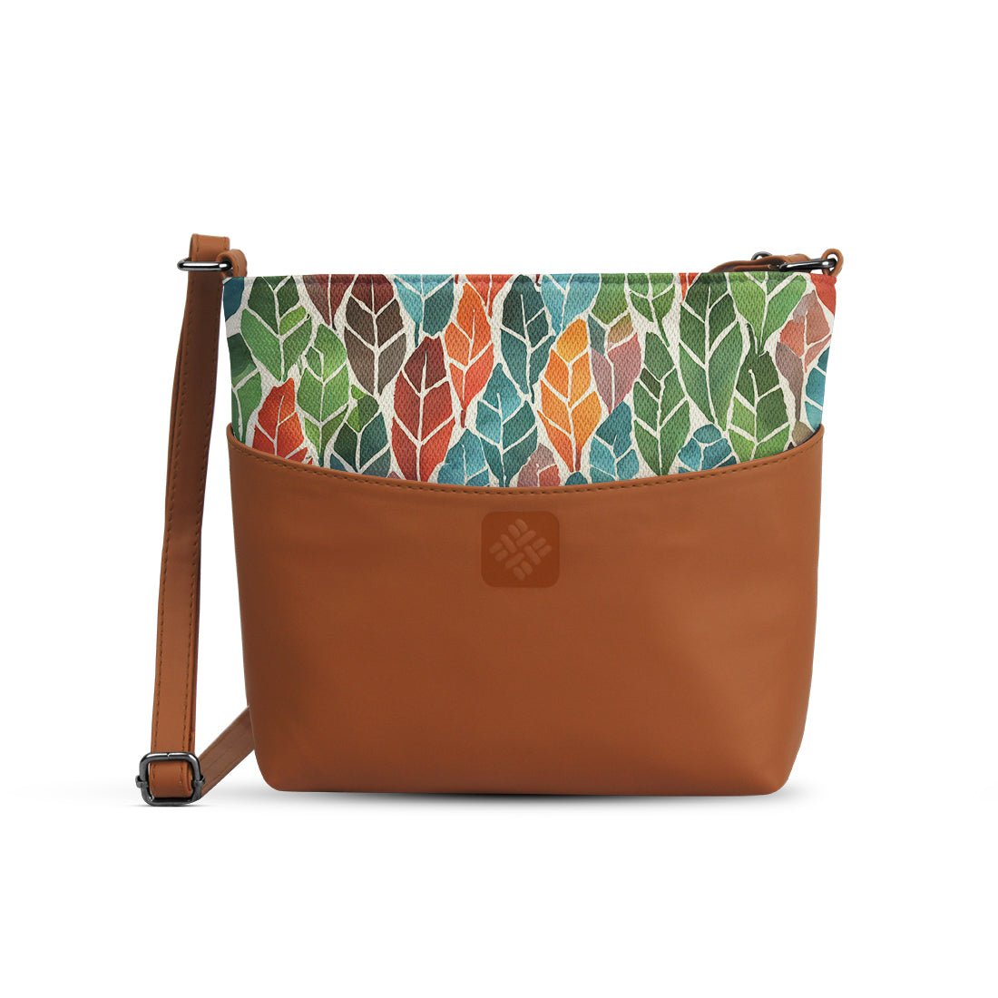 Chic Essentials Crossbody Colorful Leaf - CANVAEGYPT