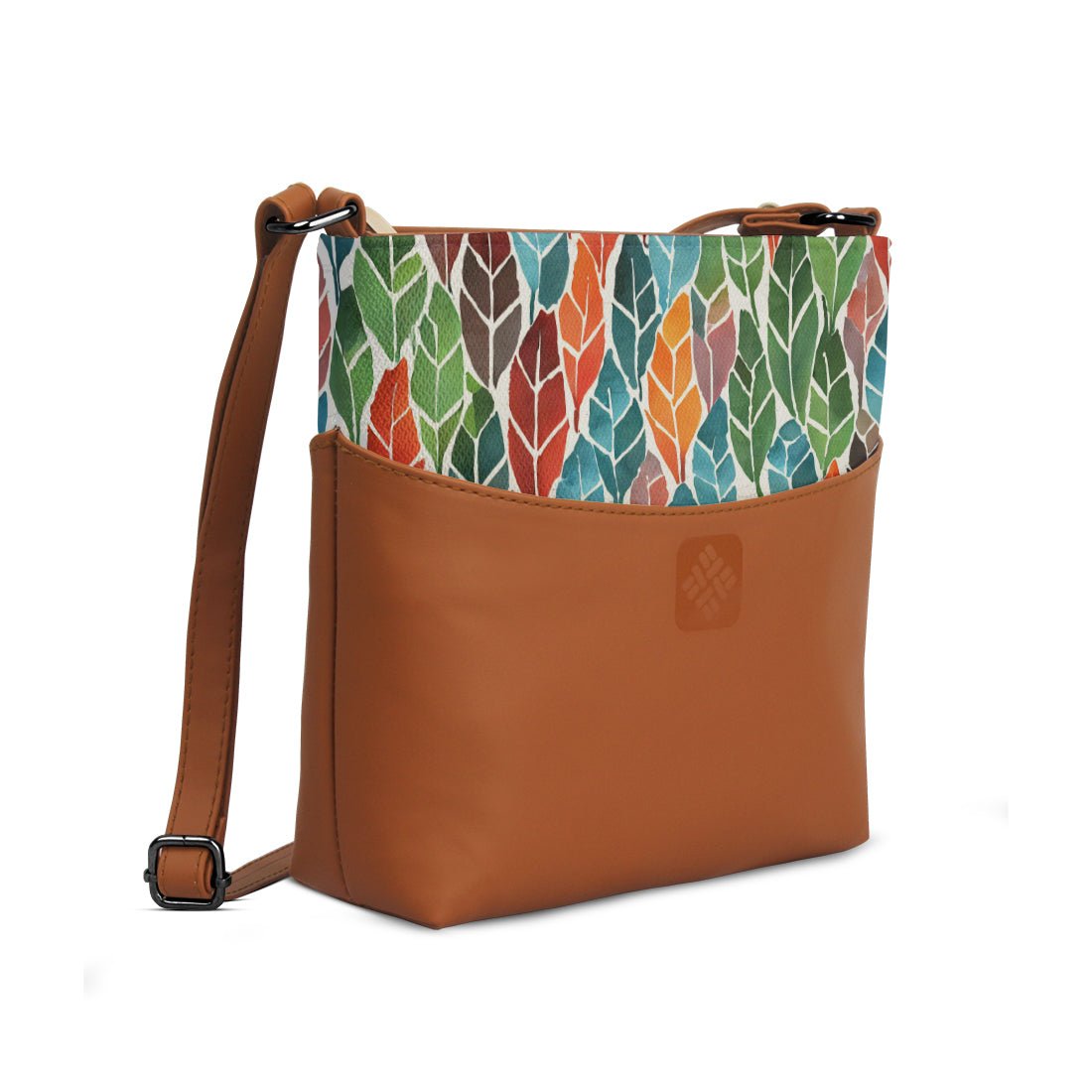 Chic Essentials Crossbody Colorful Leaf - CANVAEGYPT
