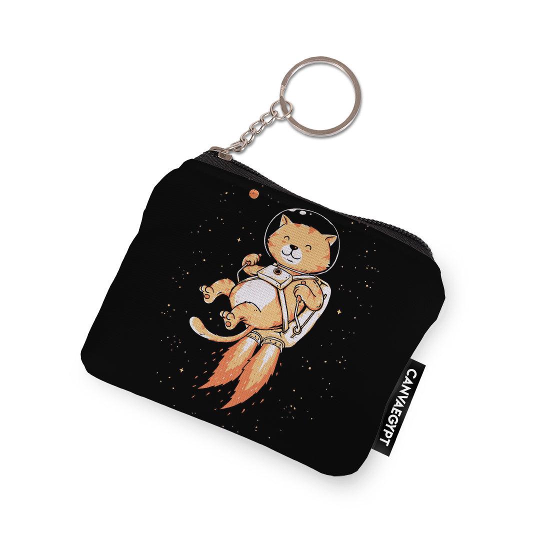 Coin Pocket A Cat In Space - CANVAEGYPT
