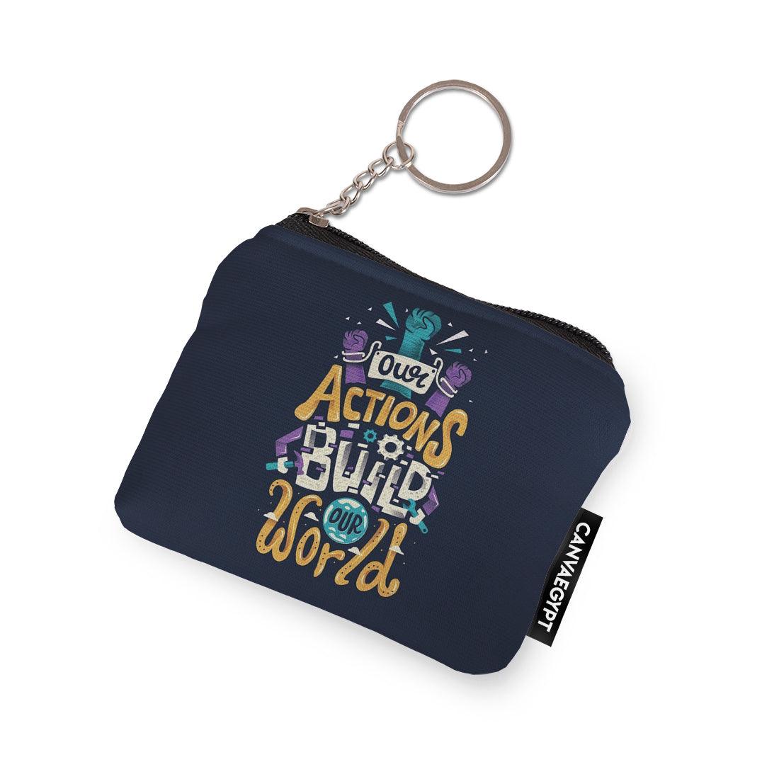 Coin Pocket Actions Build Our World - CANVAEGYPT