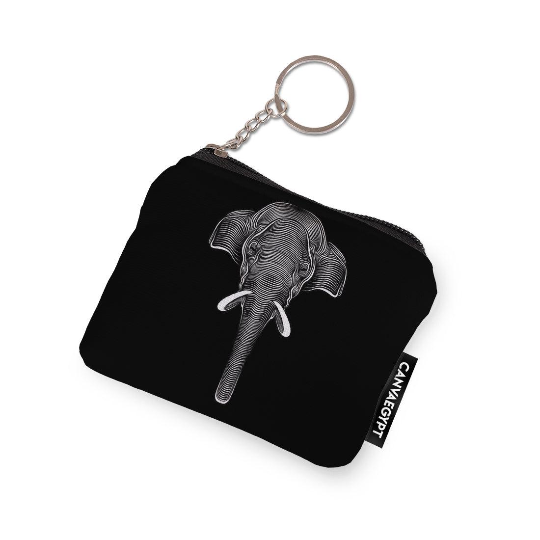 Coin Pocket Elephant Face - CANVAEGYPT