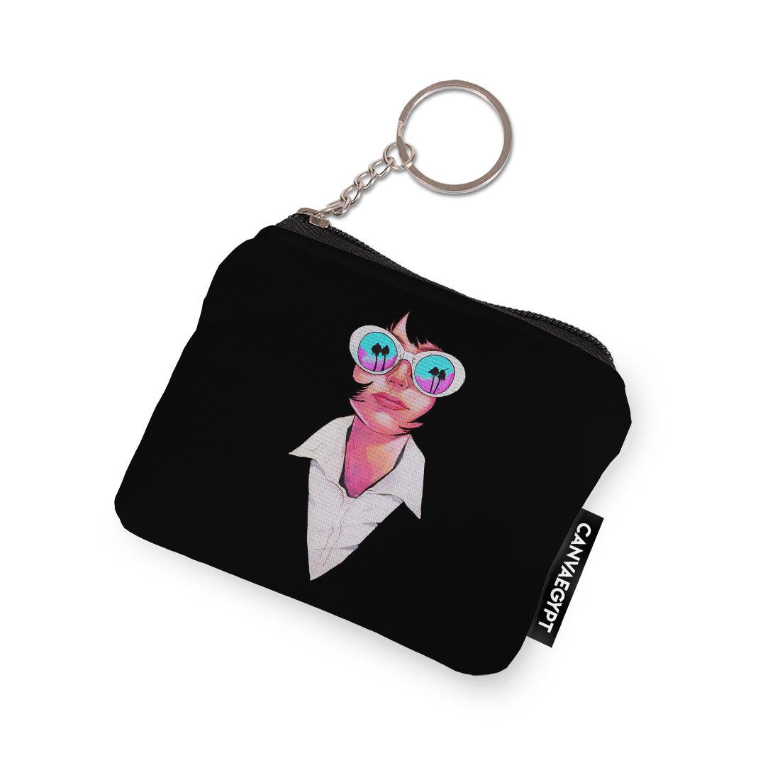 Coin Pocket Girl Black - CANVAEGYPT