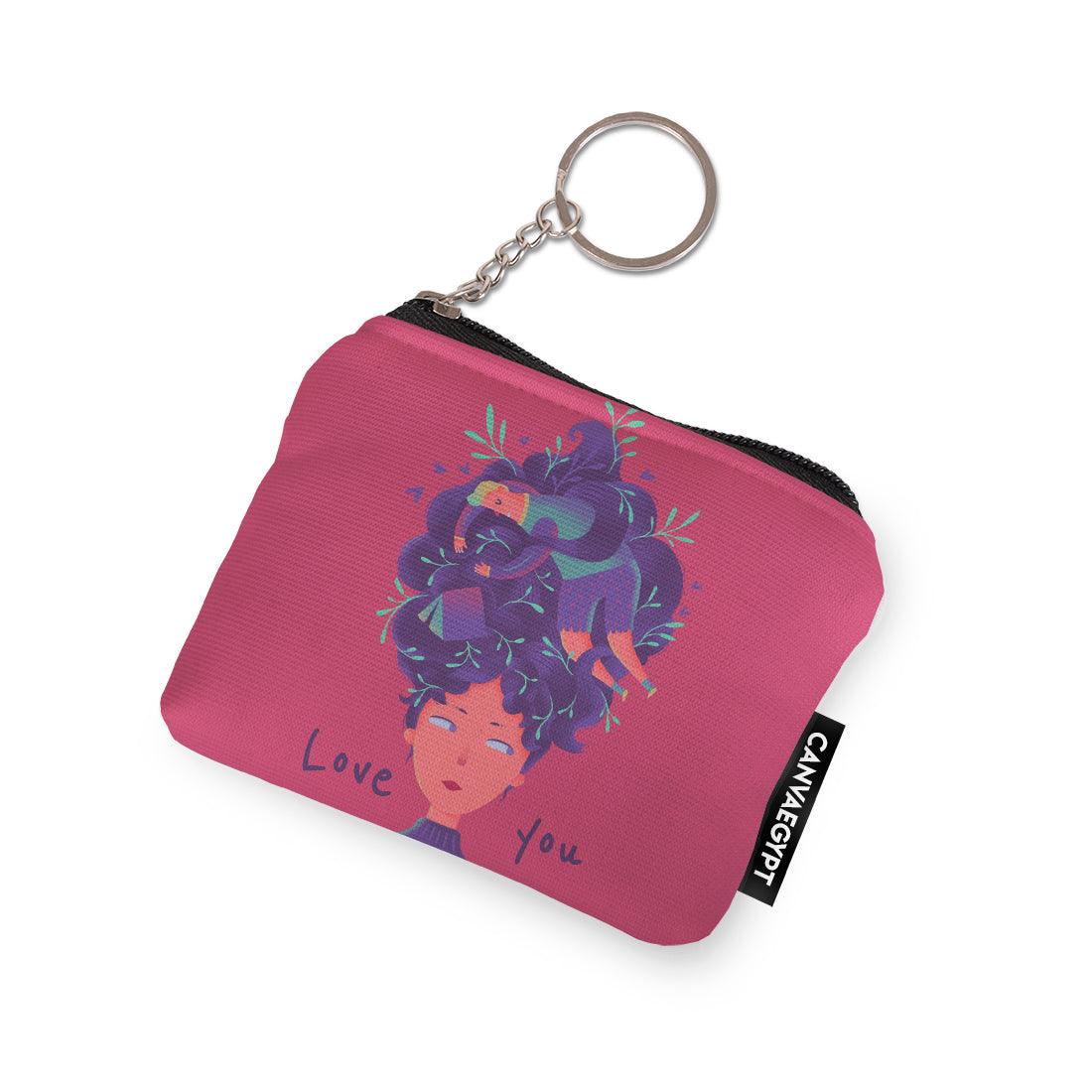 Coin Pocket Girl I love you - CANVAEGYPT