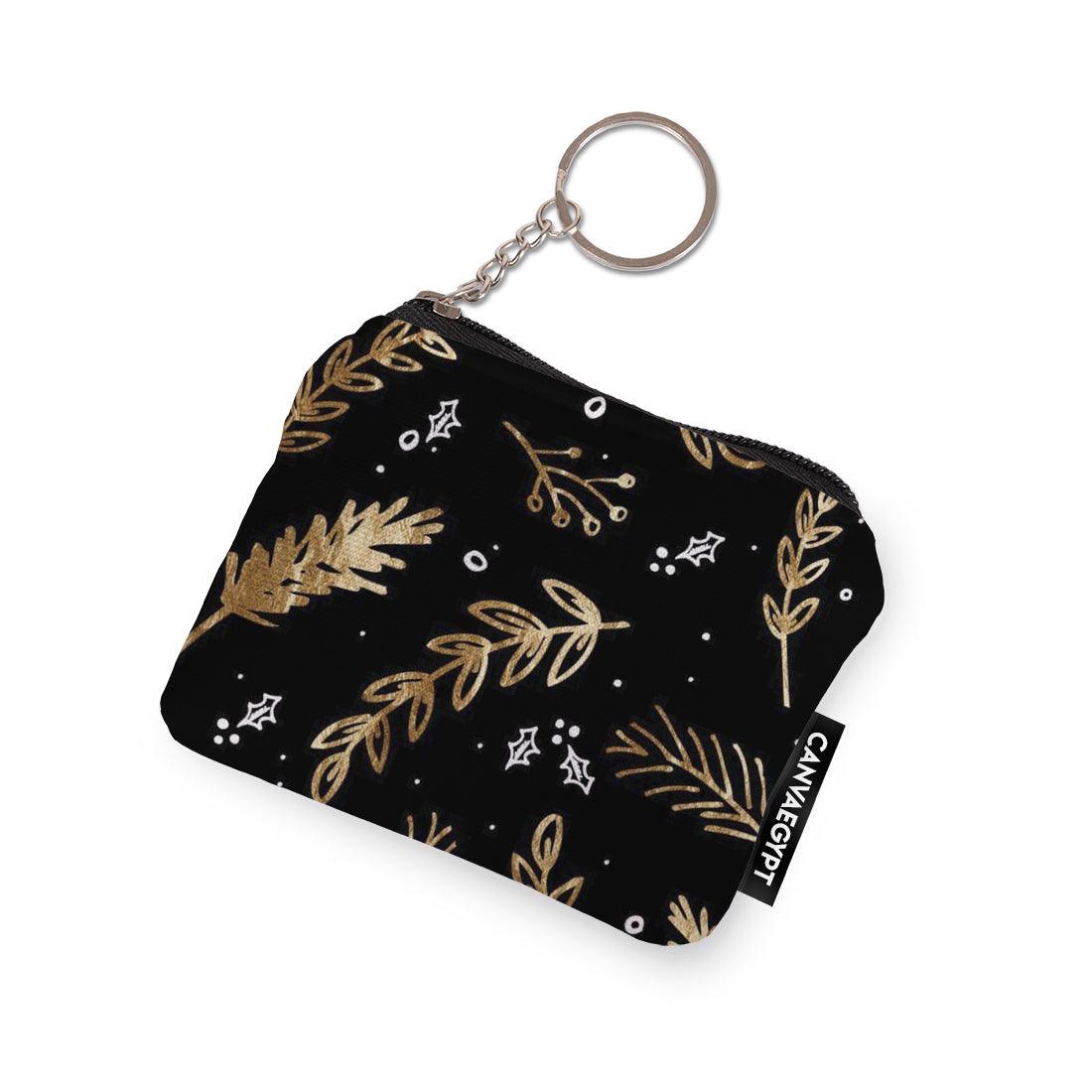 Coin Pocket Golden Leafs - CANVAEGYPT