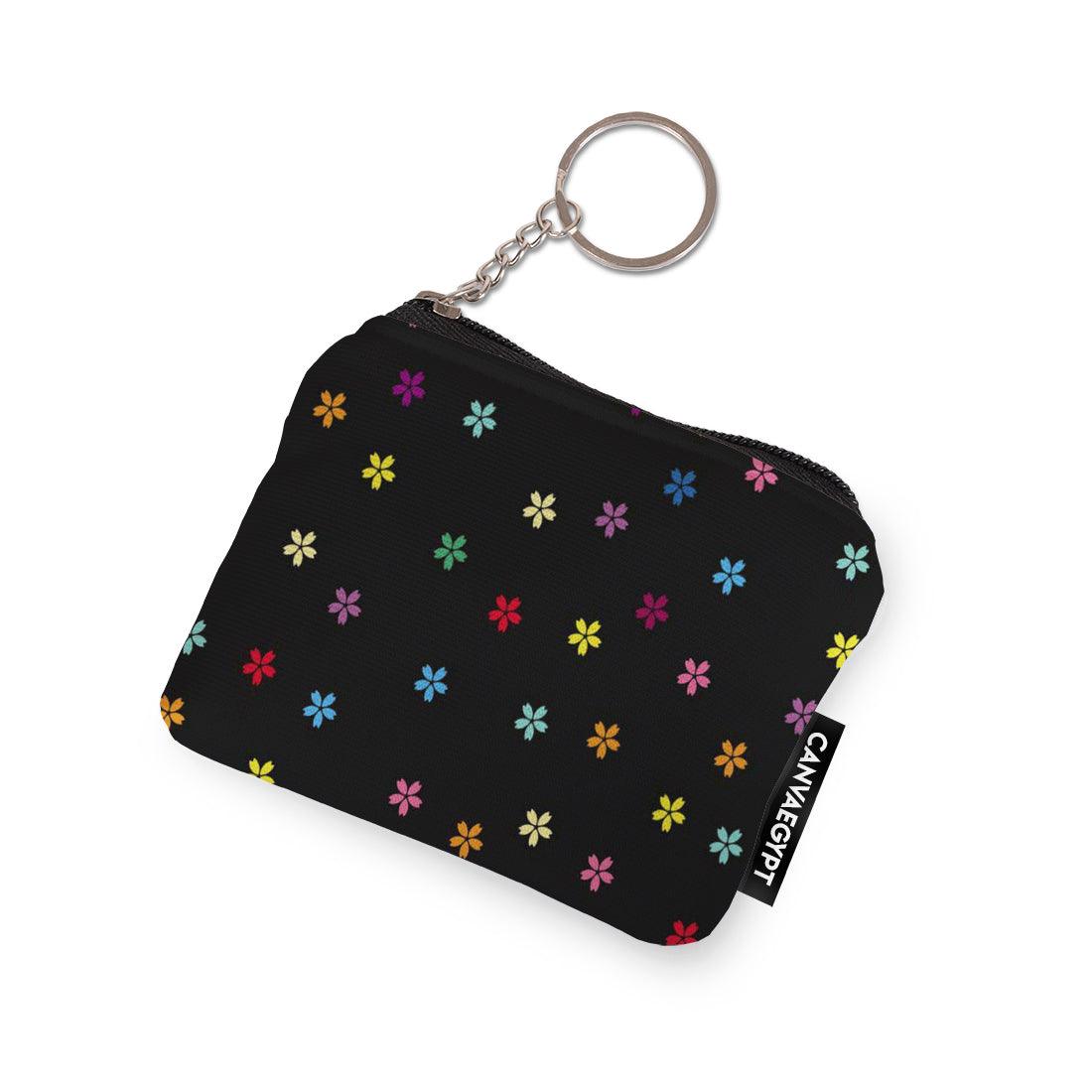 Coin Pocket Little Flowers - CANVAEGYPT