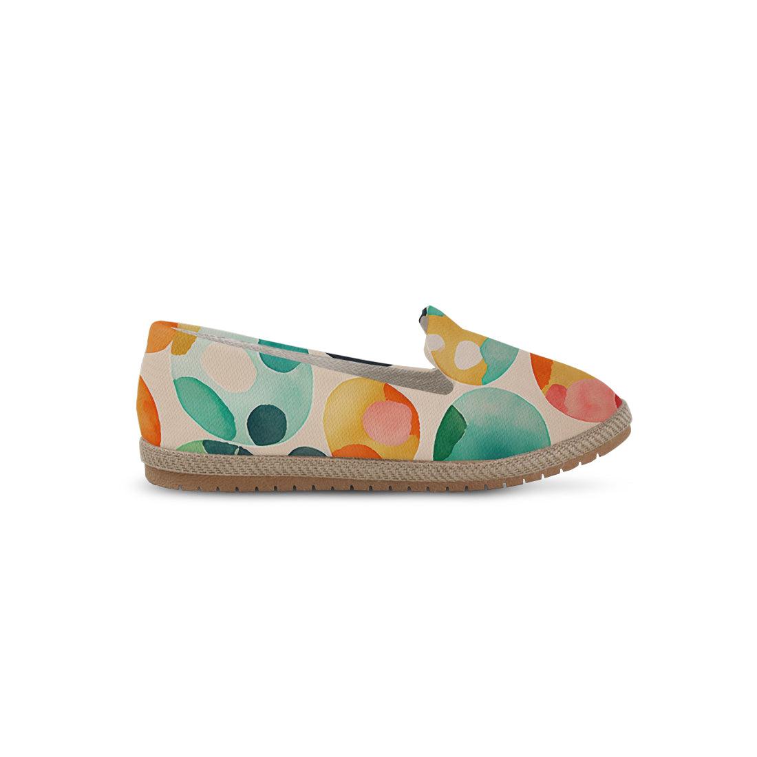 Colorful Circles Nook Espadrille - CANVAEGYPT