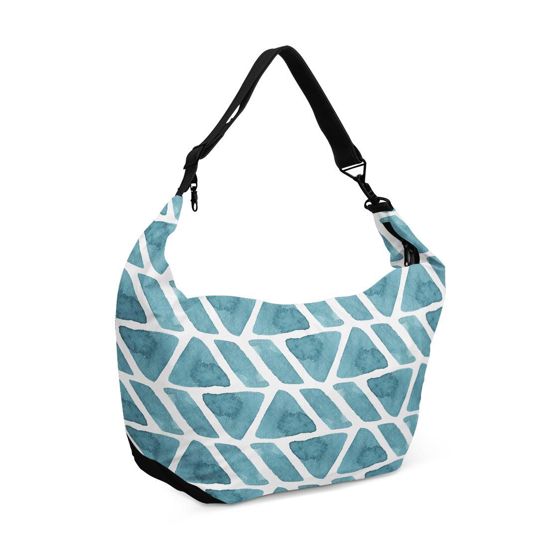 Crescent bag African Pattern Cyan - CANVAEGYPT