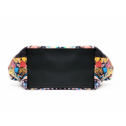 Crescent bag African Pattern Grey - 2
