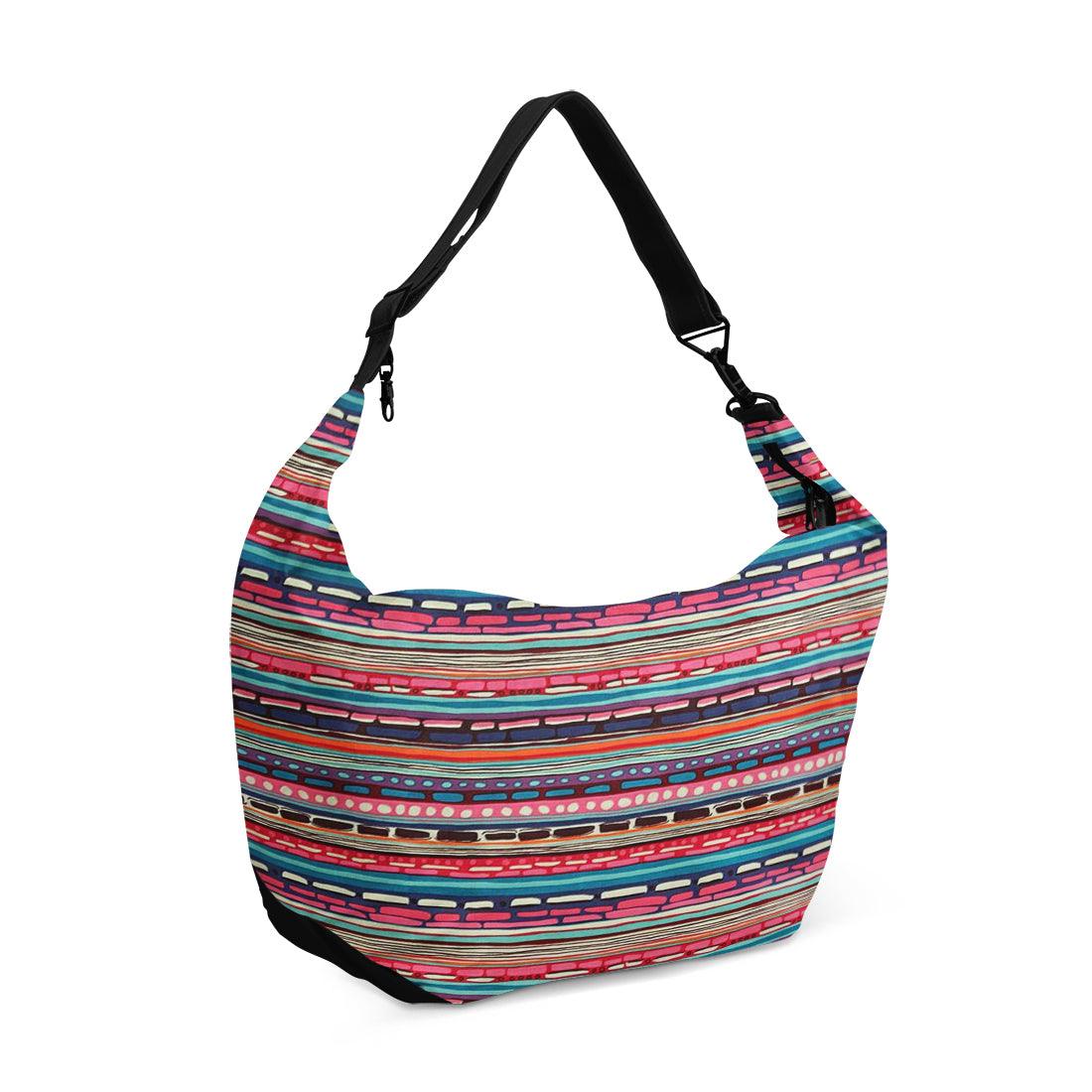 Crescent bag Africans lines - CANVAEGYPT