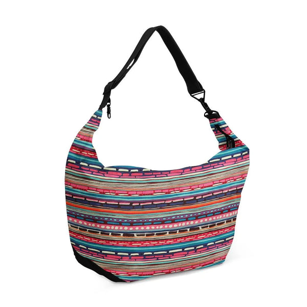 Crescent bag Africans lines - CANVAEGYPT