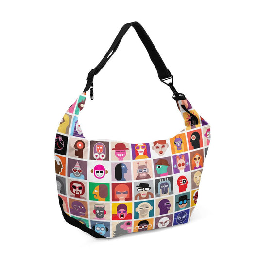 Crescent bag Alien Portrait - CANVAEGYPT