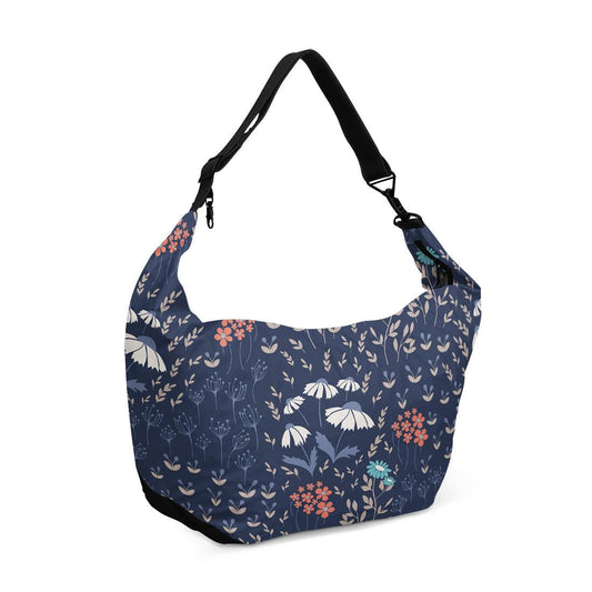 Crescent bag Blue Garden - CANVAEGYPT